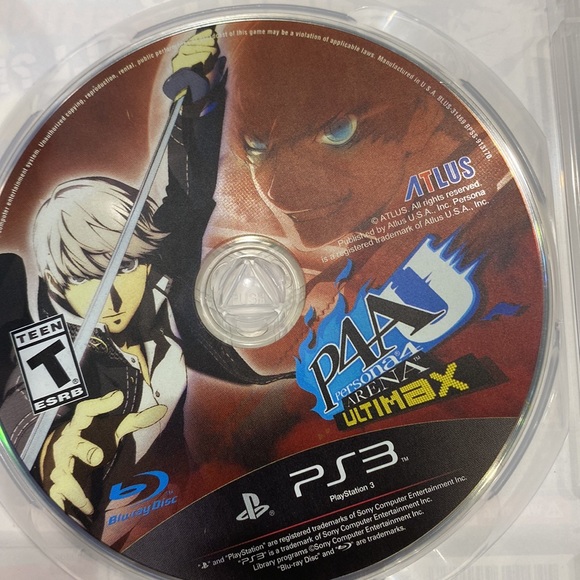 PS3 VIDEO GAME/ PERSONA 4 ARENA ULTIMAX - Picture 2 of 5